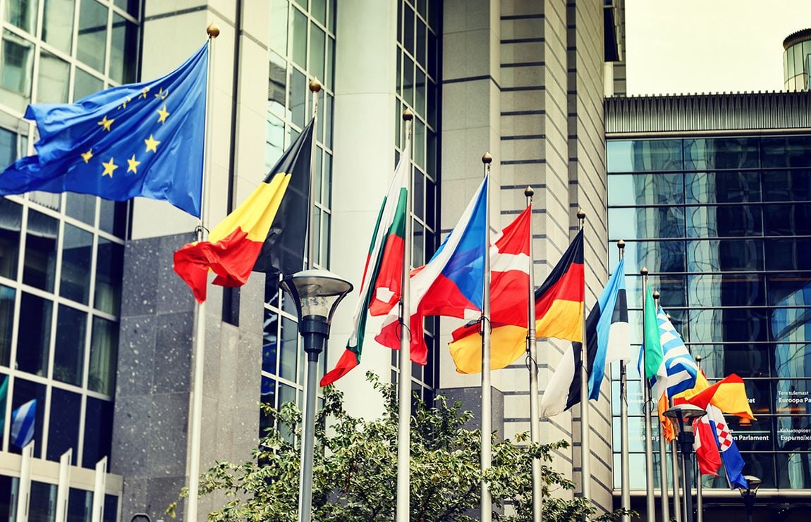 Diverse group of professionals collaborating, representing business and human rights collaboration